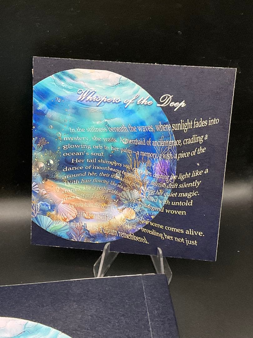 WHISPERS OF THE DEEP マーメイド 1oz 純銀貨