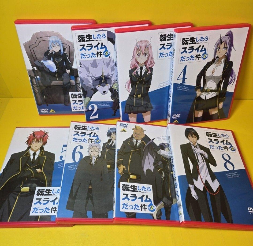 新品ケース交換済　転生したらスライムだった件 第2期 第3期 DVD 全16巻