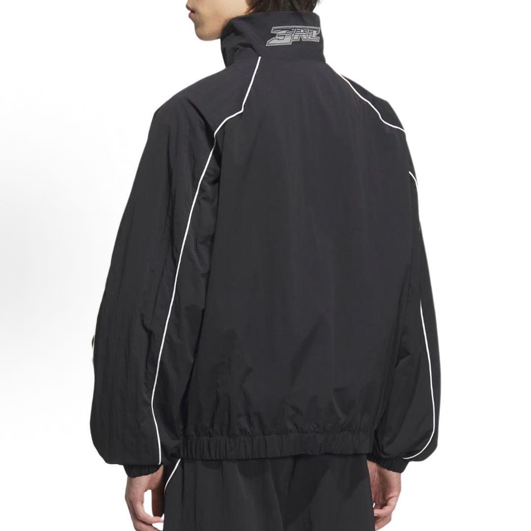 海外限定S ADIDAS レーシングジャケット black JM8033