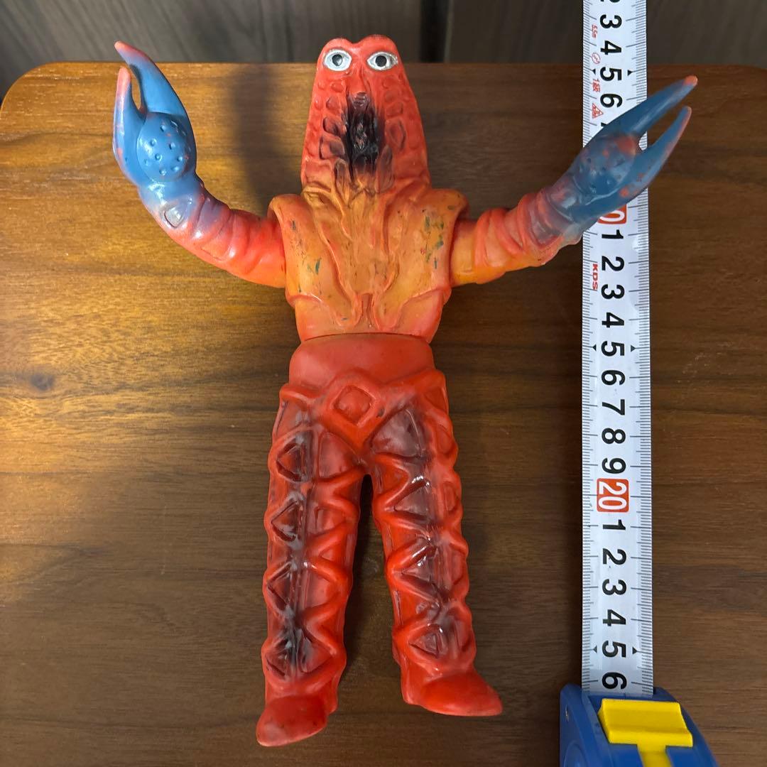 ブルマァク 当時物　ゴドラ星人　マルサン　ポピー　無版権　パチソフビ　怪獣パチ