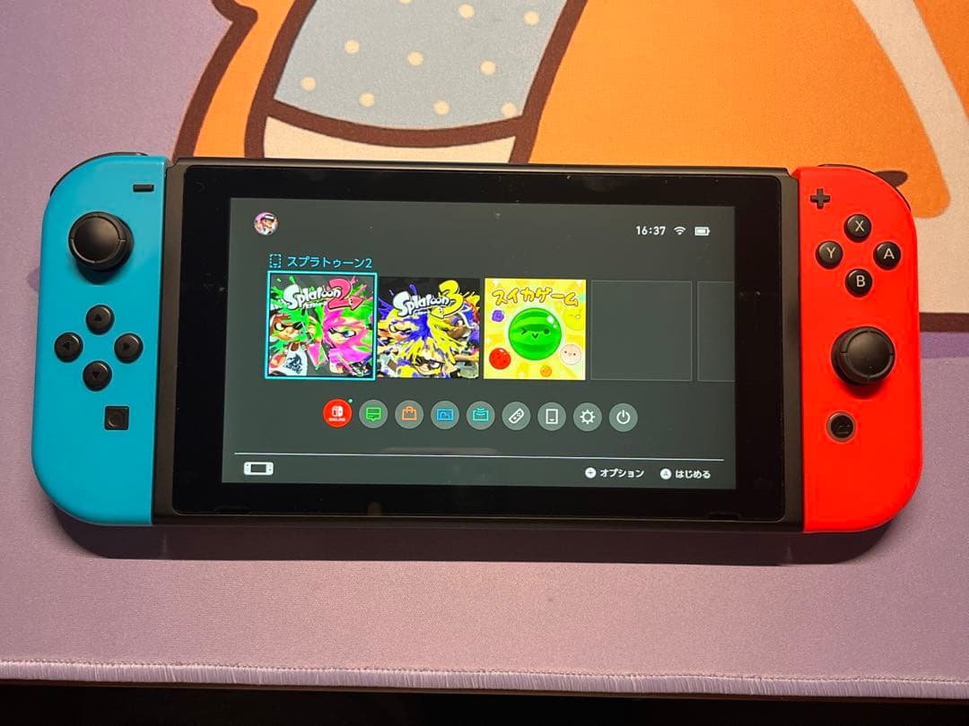 初代Nintendo Switch 本体　MicroSDカード付き