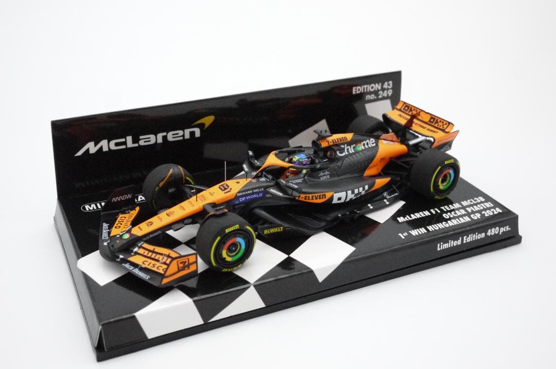 RS00641/43 マクラーレン MCL38 初優勝 O.ピアストリ