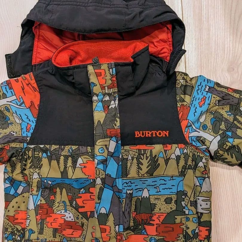 BURTON スノーボードウェア 3T（91cm〜99cm）　撥水クリーニング済