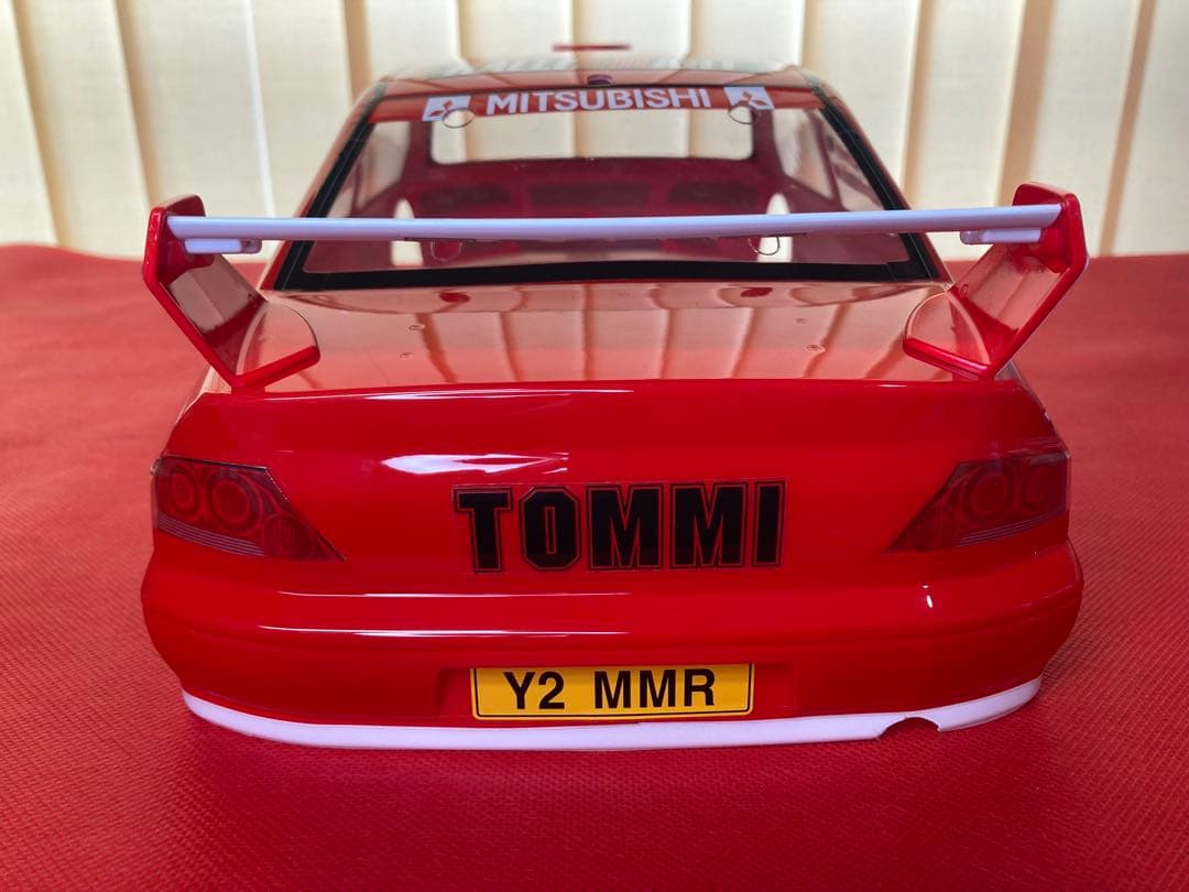 タミヤ　ラジコン　三菱　ランサーエボリューション7 WRC ボディ