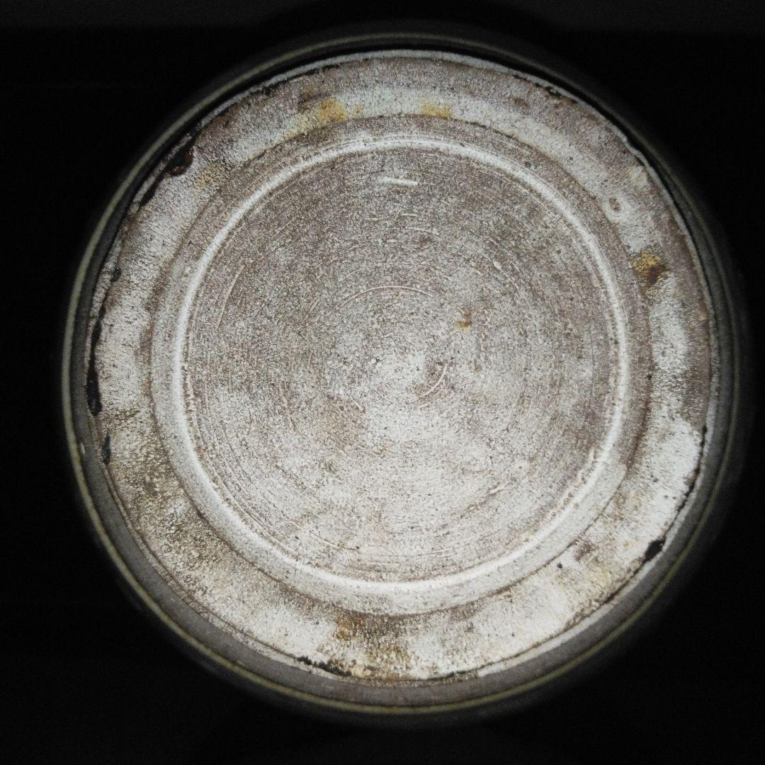 NO611 会津本郷焼　緑釉流し掛け徳利