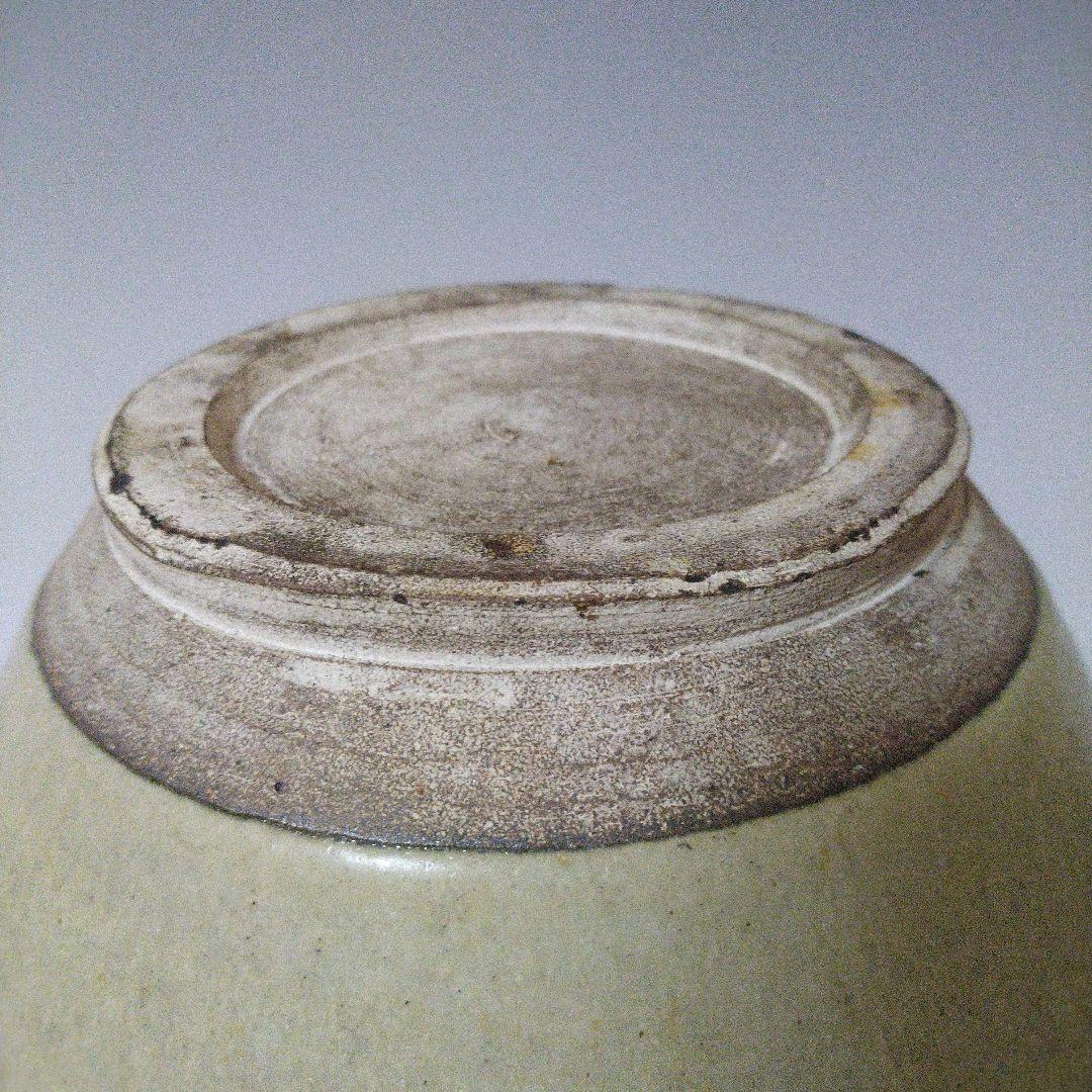 NO611 会津本郷焼　緑釉流し掛け徳利