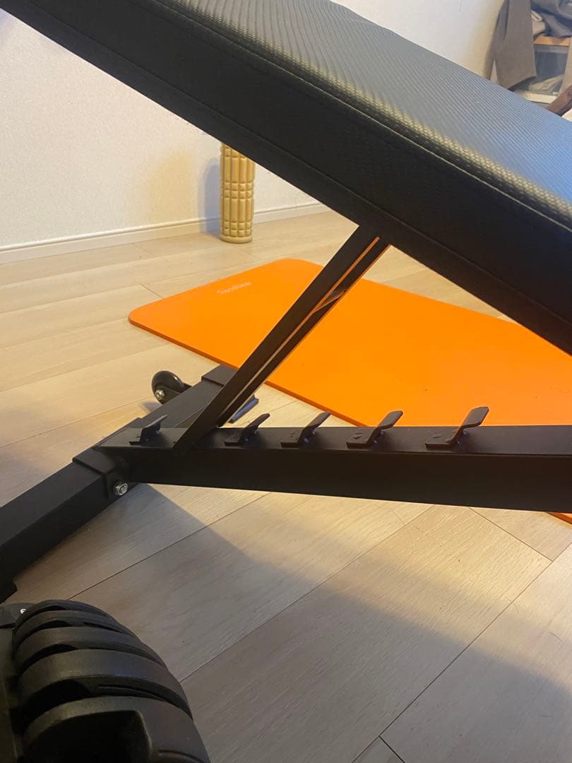 トレーニングベンチ+可変式ダンベル