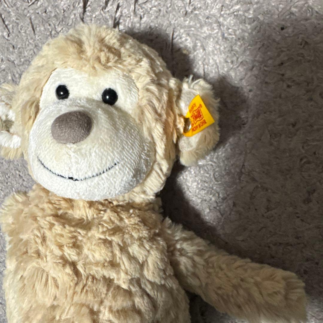 Steiff ベージュの猿 ぬいぐるみ
