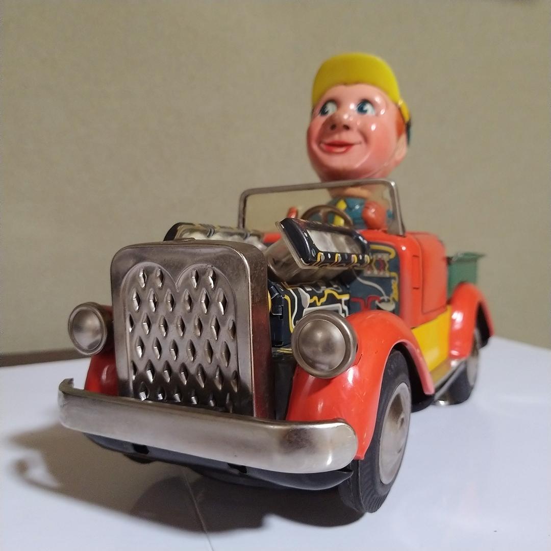 青*鳥様 野村トーイ ファームトラック 電動 ブリキ