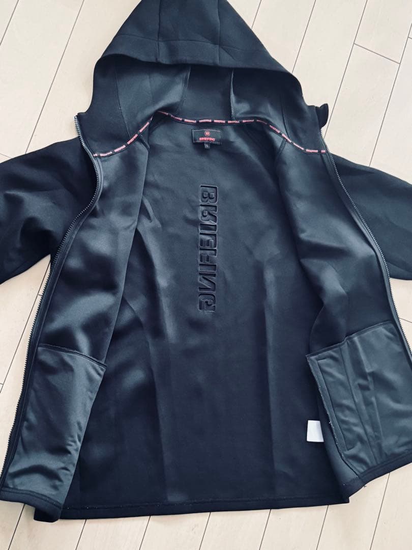 BRIEFING (ブリーフィング) BRG213M39パーカー ブラック L