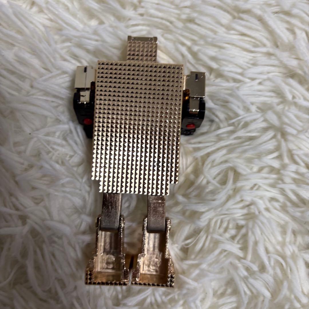 メ*5様 【美品・希少】ゴールドライタン キューブ&ロボ クリスタルカット 超合