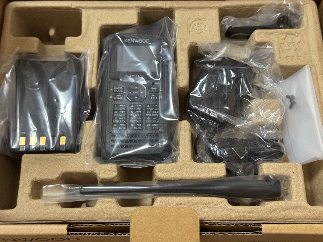 KENWOOD TH-D75、ワイヤレスヘッドセット、ソフトケース