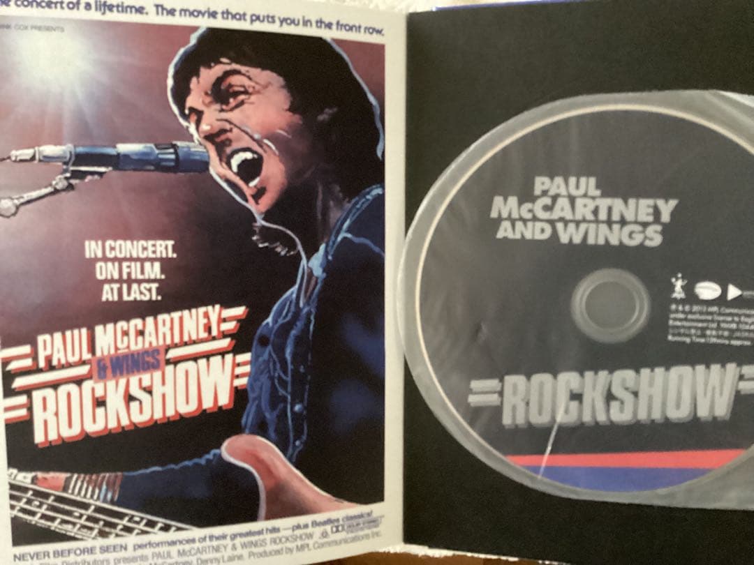 ポールマッカートニー＆ウイングス　ロックショウ　伝説のコンサート1976年