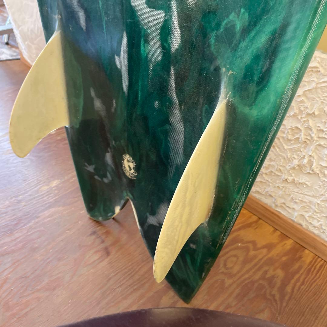 エレファン専用 Nectar グリーン マーブルフィッシュテール　185センチ