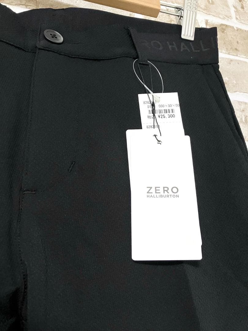 【早い者勝ち✨】新品 ゼロハリバートンゴルフ メンズ ゴルフパンツ M 黒系
