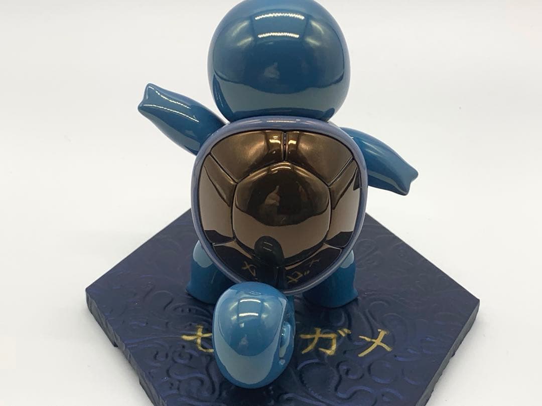 メッキ調キャンディ塗装　ポケモン　ヒトカゲ　ゼニガメ　フシギダネ3体セット