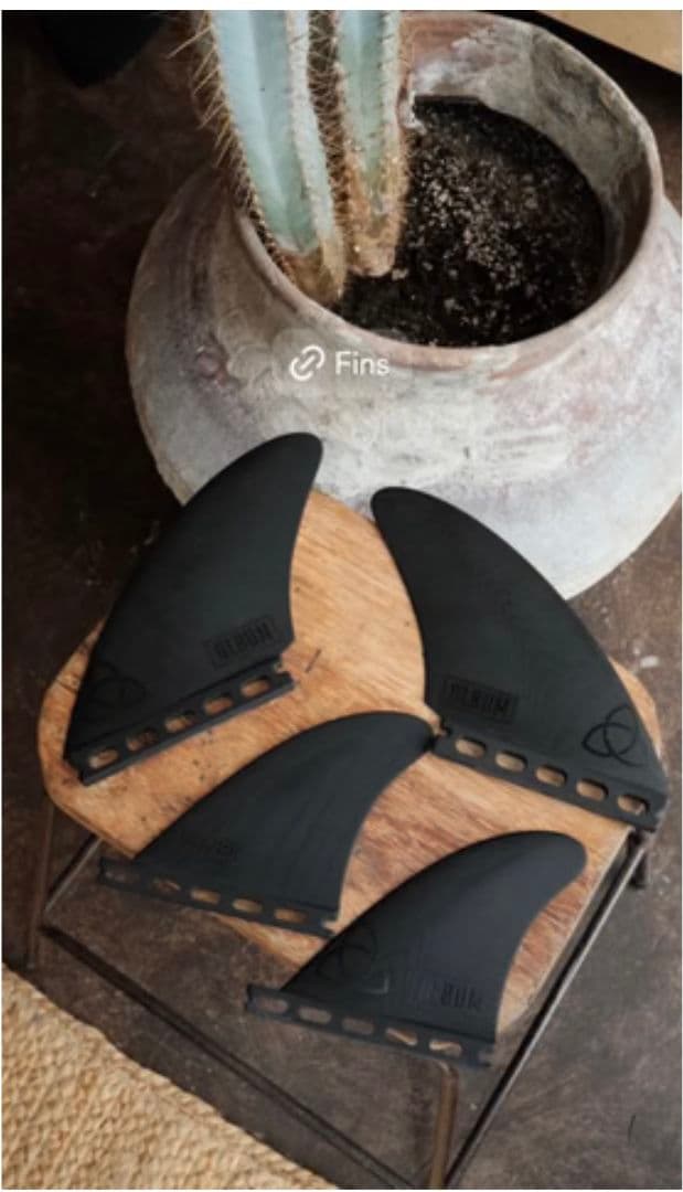 ヘ*い様 NVS ALBUM QUAD フィン　セット　アルバムサーフボード