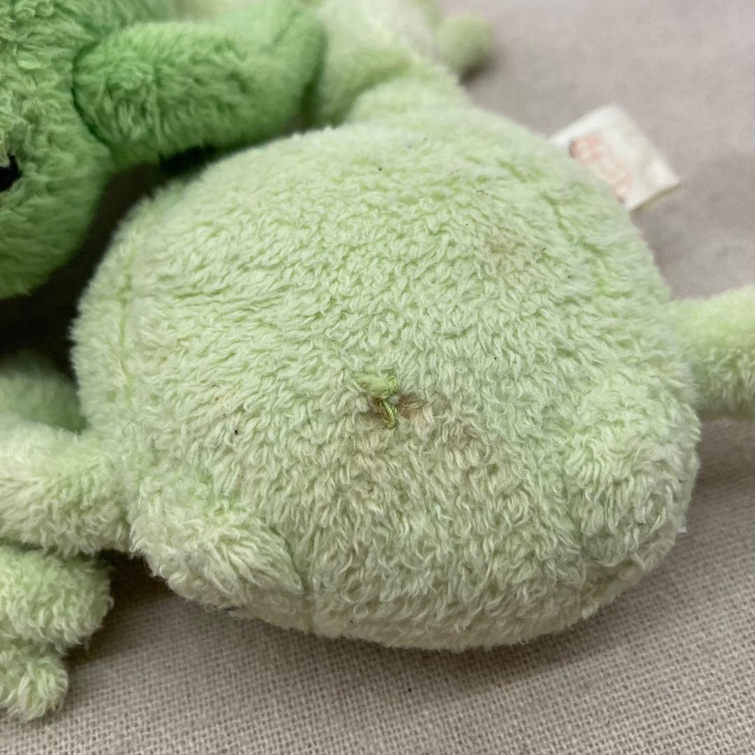 【3点セット★希少】カエル　蛙　シナダ　ぬいぐるみ　ナオズスタッフ　マスコット