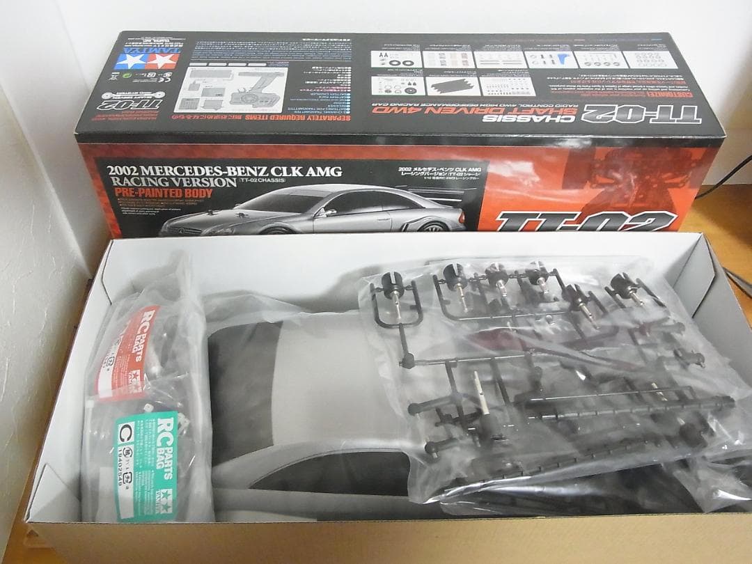 タミヤ　RC　ラジコン　TT-02　アルファロメオ　155　V6　TI