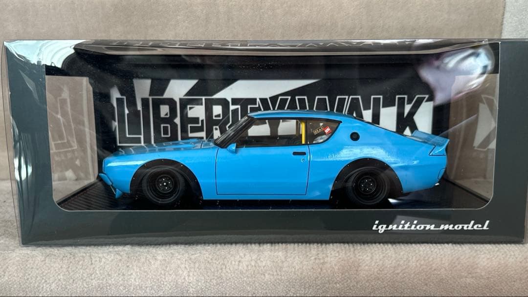 1／１８LB ignition.model スカイライン　ケンメリ