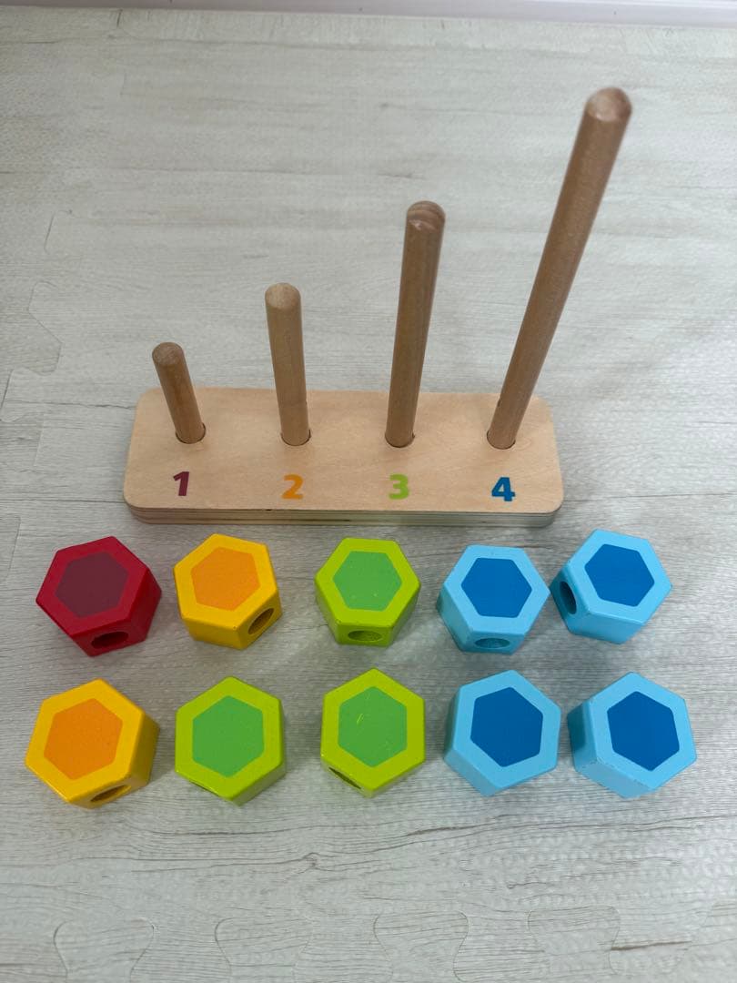 知育玩具セット　ひらがなつみき　クーゲルバーン　森のあそび箱　ボーネルンド