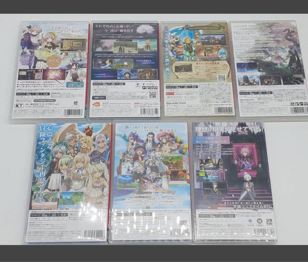 Nintendo Switch ソフト 7本　まとめ売り