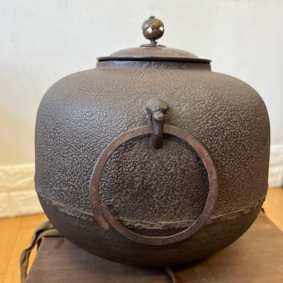 丸釜 骨董 アンティーク