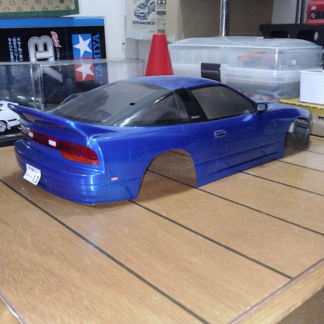 S13　シルエィティ ボディ 青 1/10　ABCホビー