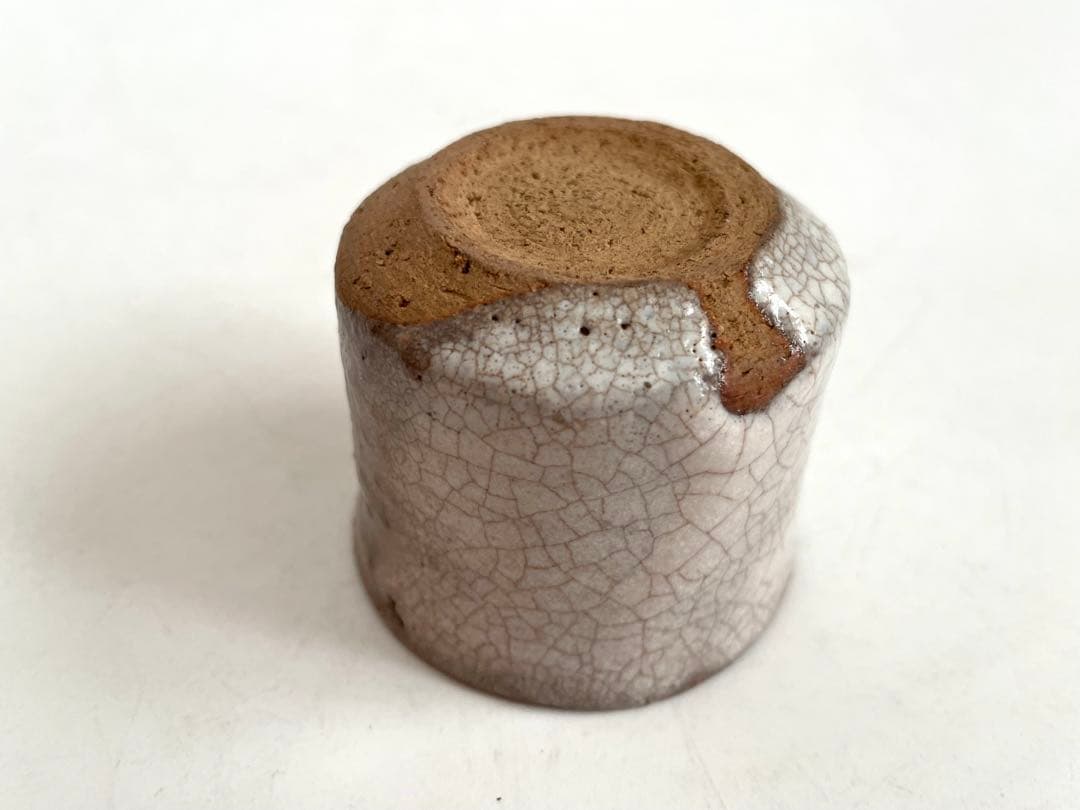 陶芸家　人間国宝　十代　三輪休雪　萩　酒器　酒盃　萩焼　猪口　三輪休和　共箱