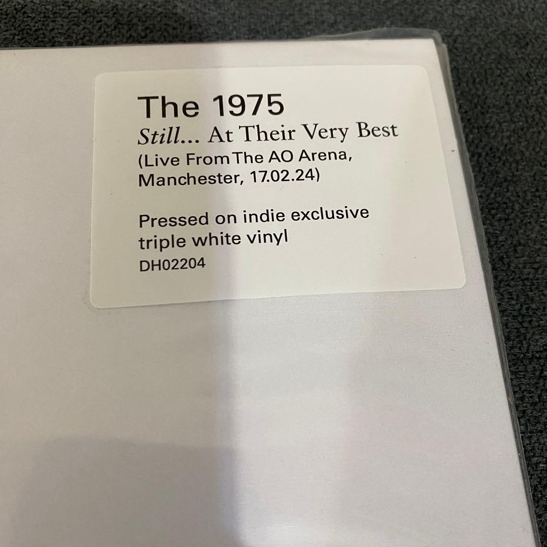 限定 The 1975 アナログレコードStill At Their.ホワイト盤