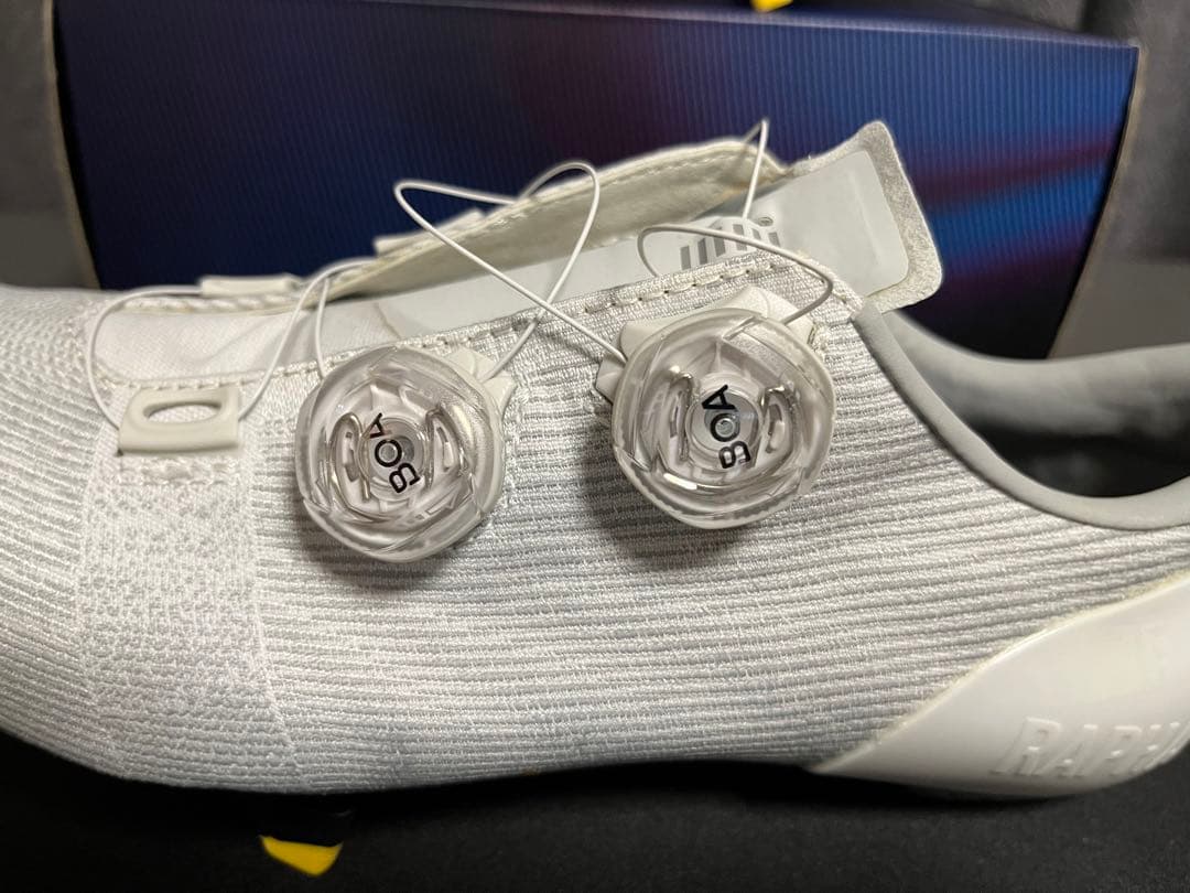 I*a様 RAPHA プロチーム シューズ 公道使用無し ホワイト サイズ41