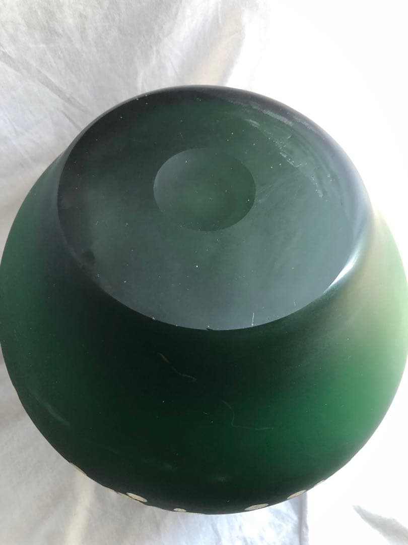 ●骨董品●壺●花器●ガラス●河口馬次郎作