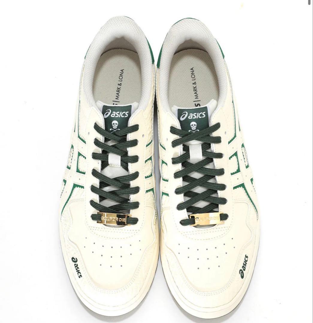 美品 ★ マークアンドロナ アシックス コラボシューズ 正規品 スパイクレス