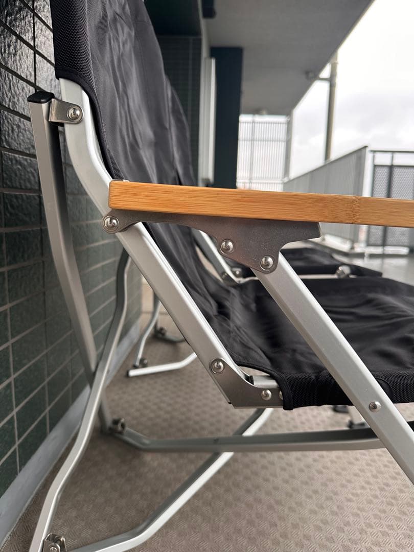  peak ローチェア30 ブラック 雪峰祭　2脚