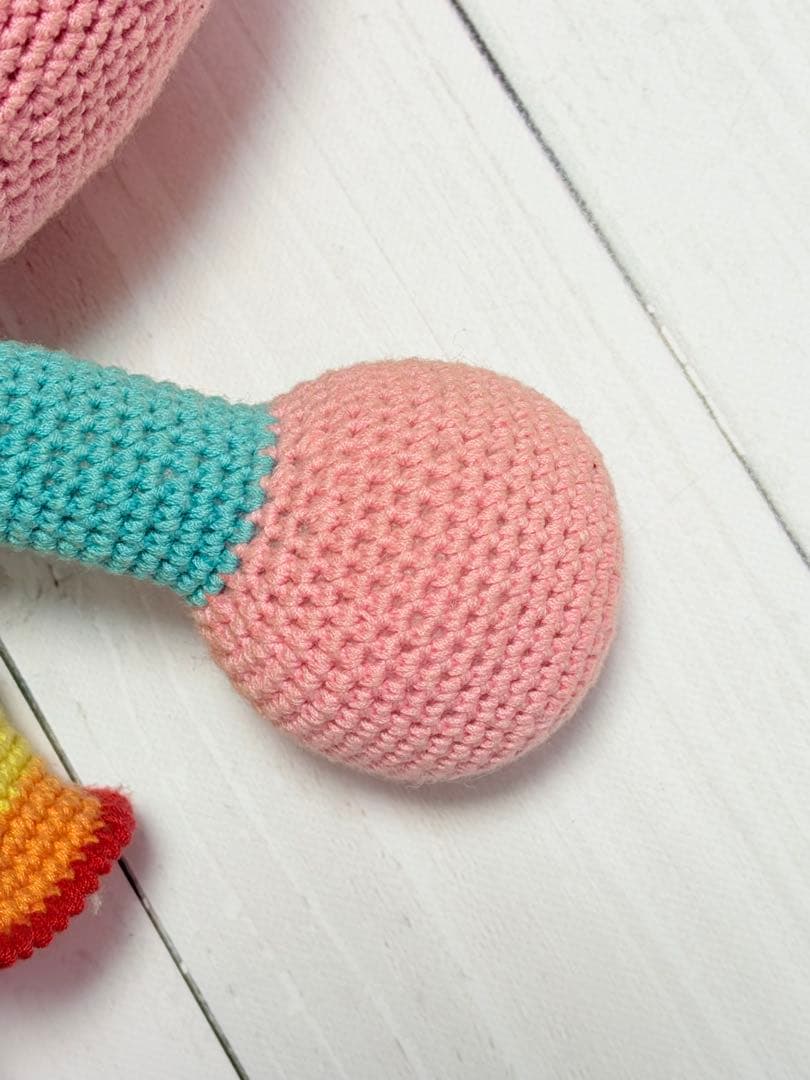 メゾピアノ ミミちゃん 編みぐるみ ぬいぐるみ ナルミヤ