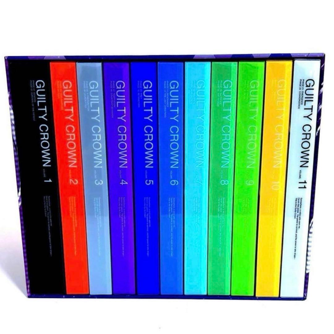 ギルティクラウン 完全生産限定版 DVD 全巻セット (全巻収納BOX付き)