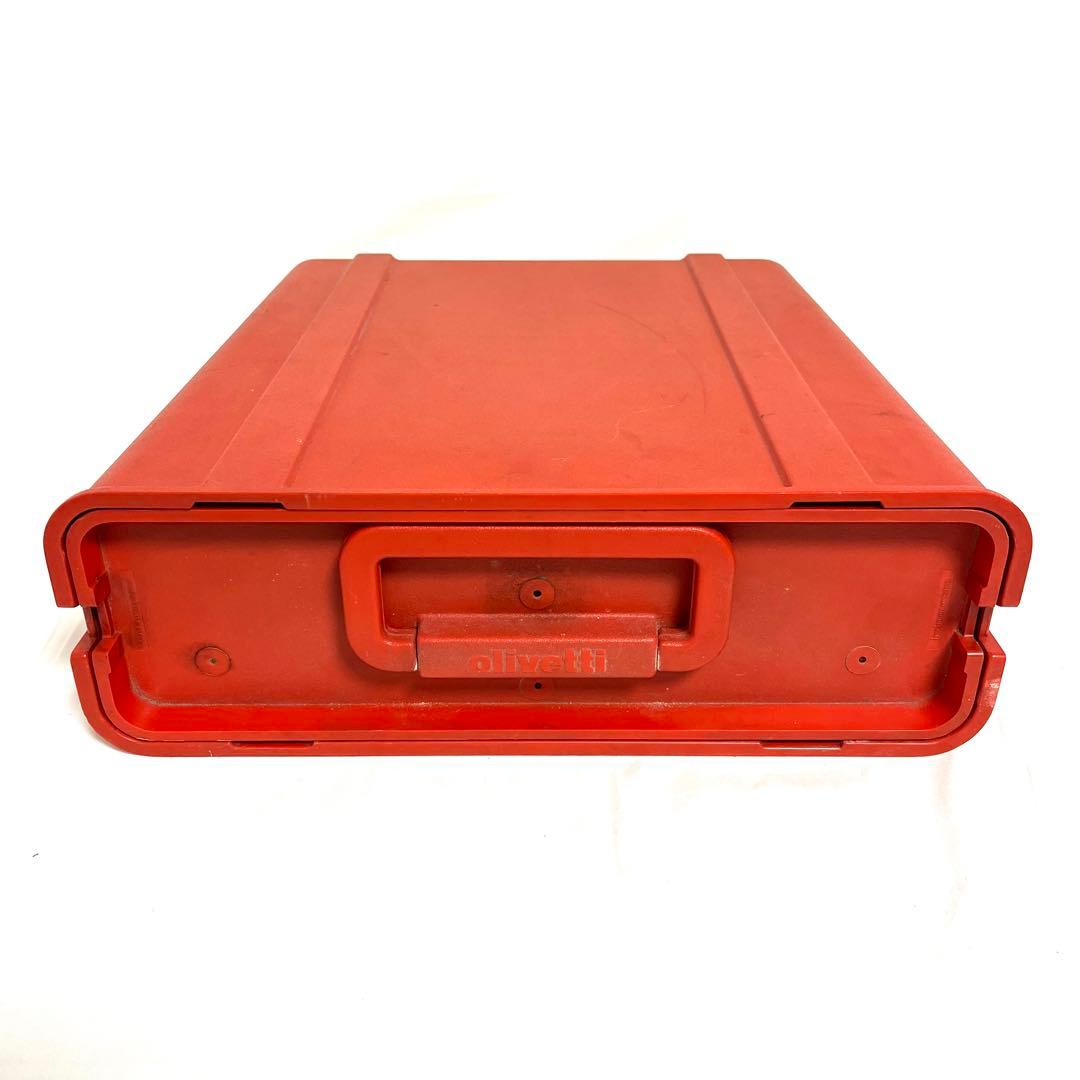 タイプライター olivetti valentine 赤いバケツ オリベッティ