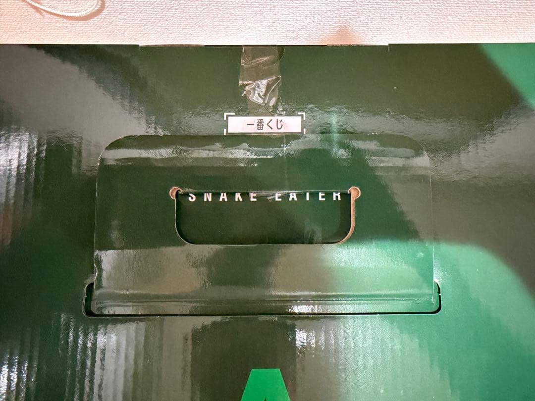 L GEAR SOLID SNAKE EATER A賞 ティッシュケース