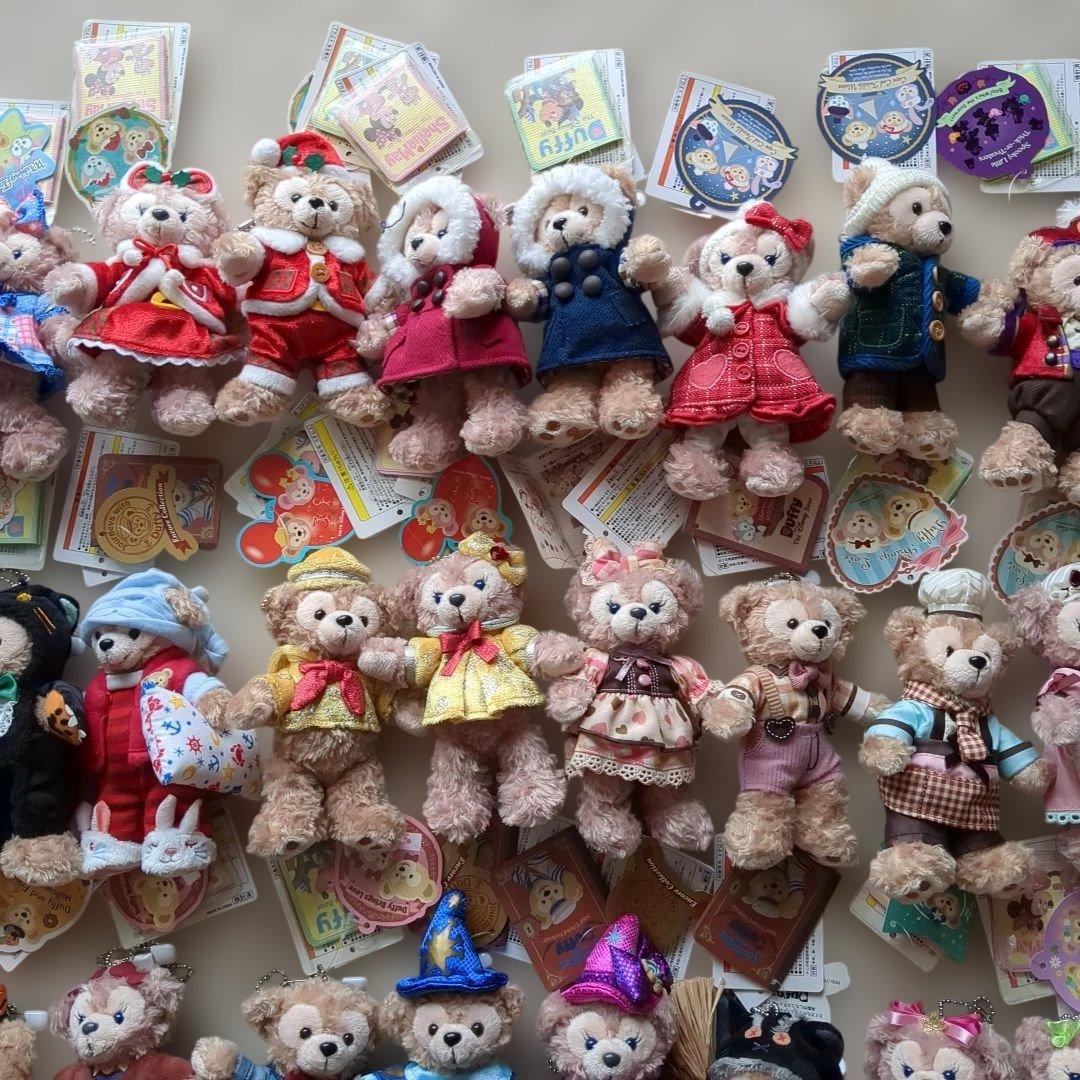 59体まとめ売り/ダッフィー＆フレンズ/ぬいぐるみバッジ/レアあり