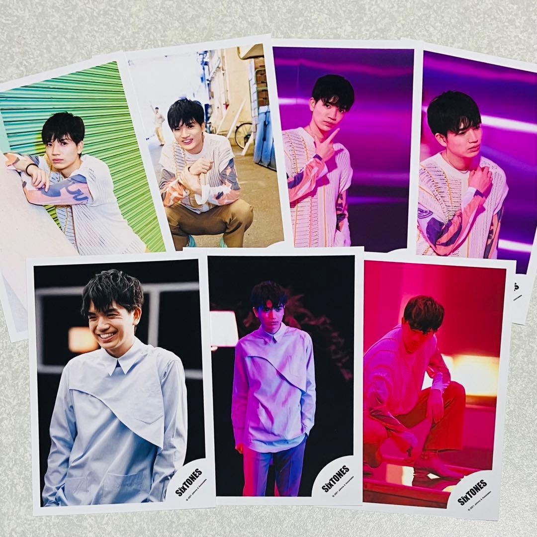 髙地優吾SixTONES公式写真まとめ売りoneSTアルバム1STオフショなど