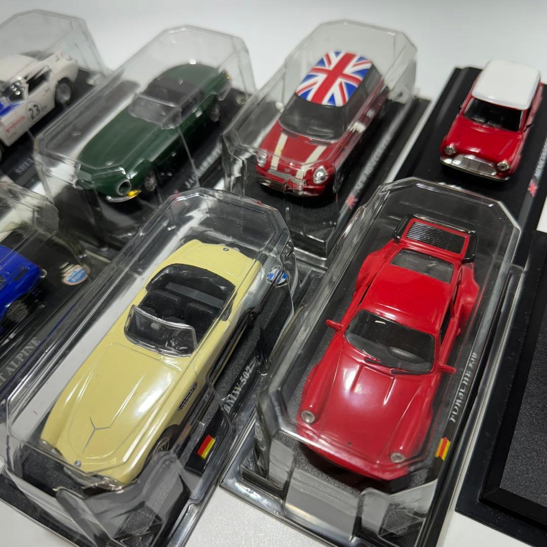 デル・プラド　10台セット　ポルシェ　ランボールギーニ　ジャガー　ミニ