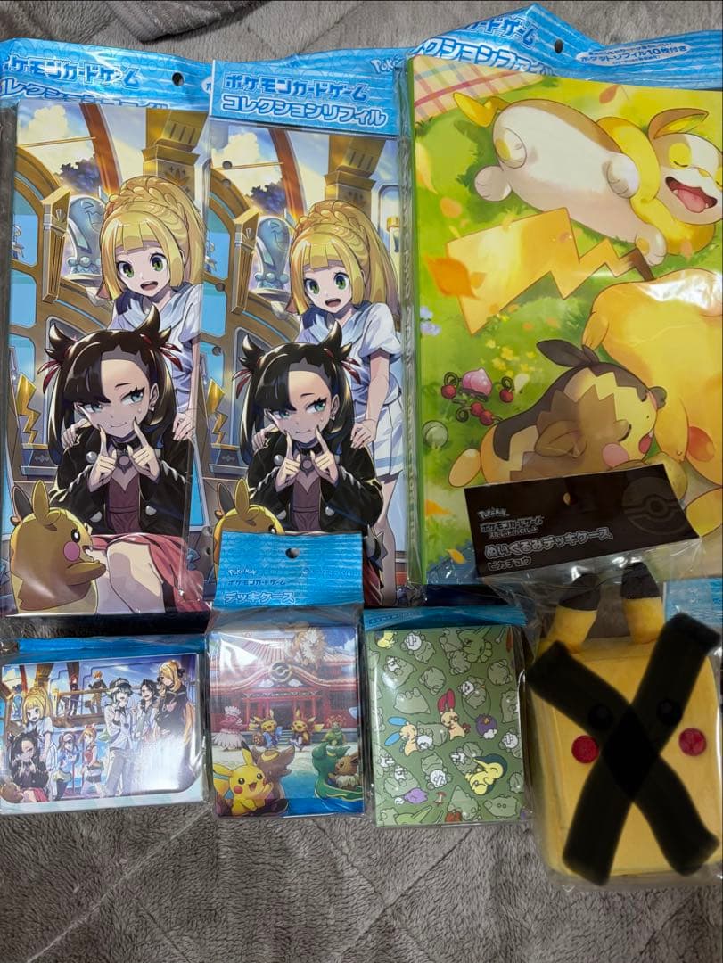 ポケカ サプライ　デッキケース　スリーブ　プレイマット　コレクションファイル