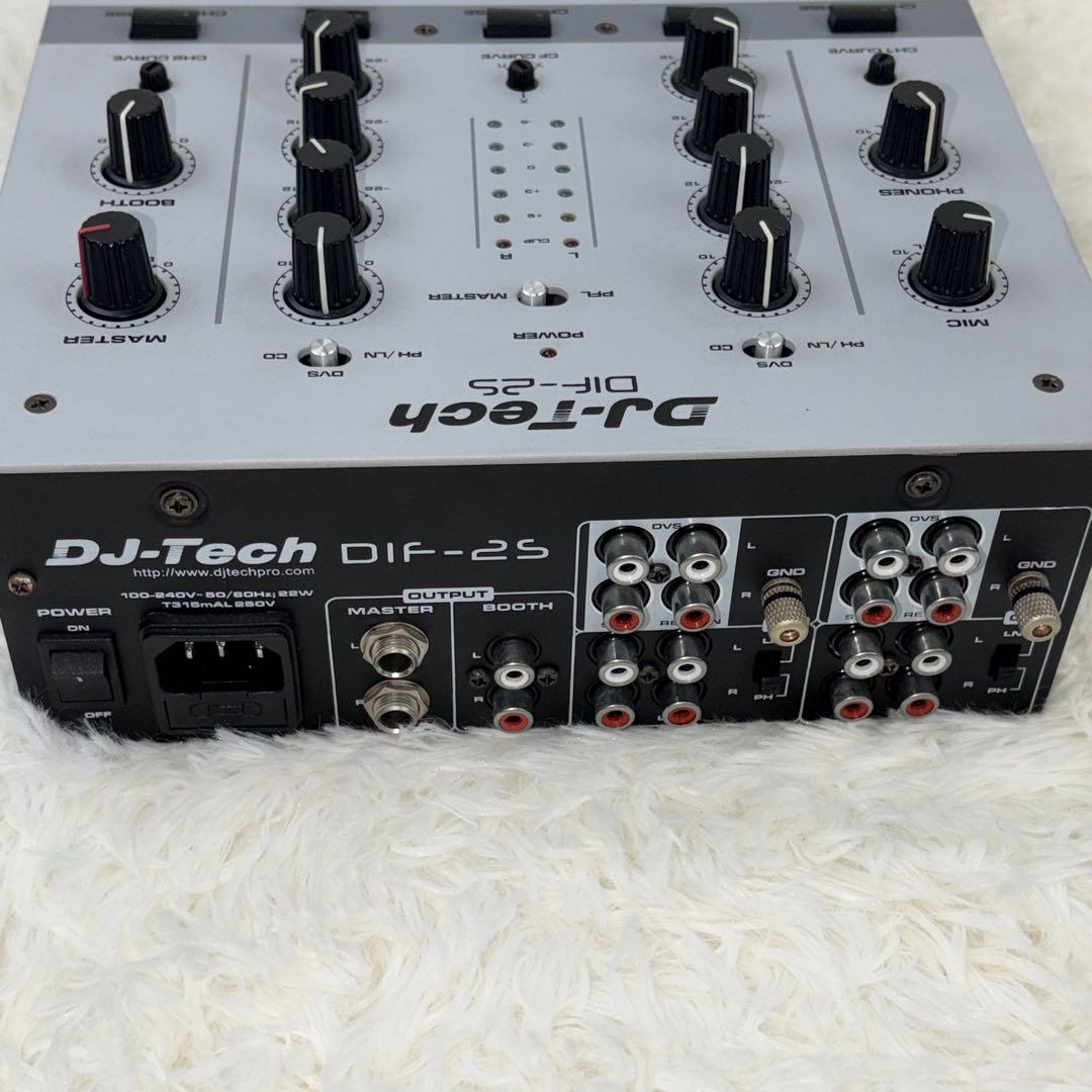 【美品】　DJ-Tect DIF-2S DJミキサー