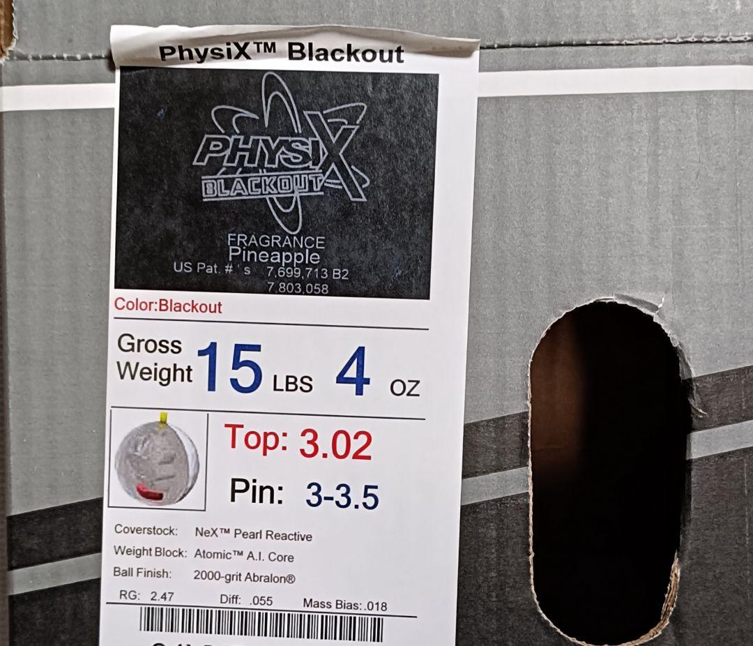 STORM PHYSIX BLACKOUT フィジックスブラックアウト 15P軽