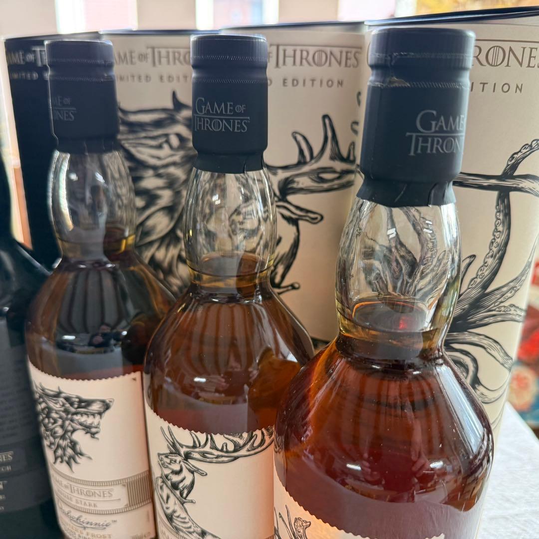 ウィスキー　ゲーム・オブ・スローンズ　9本セット