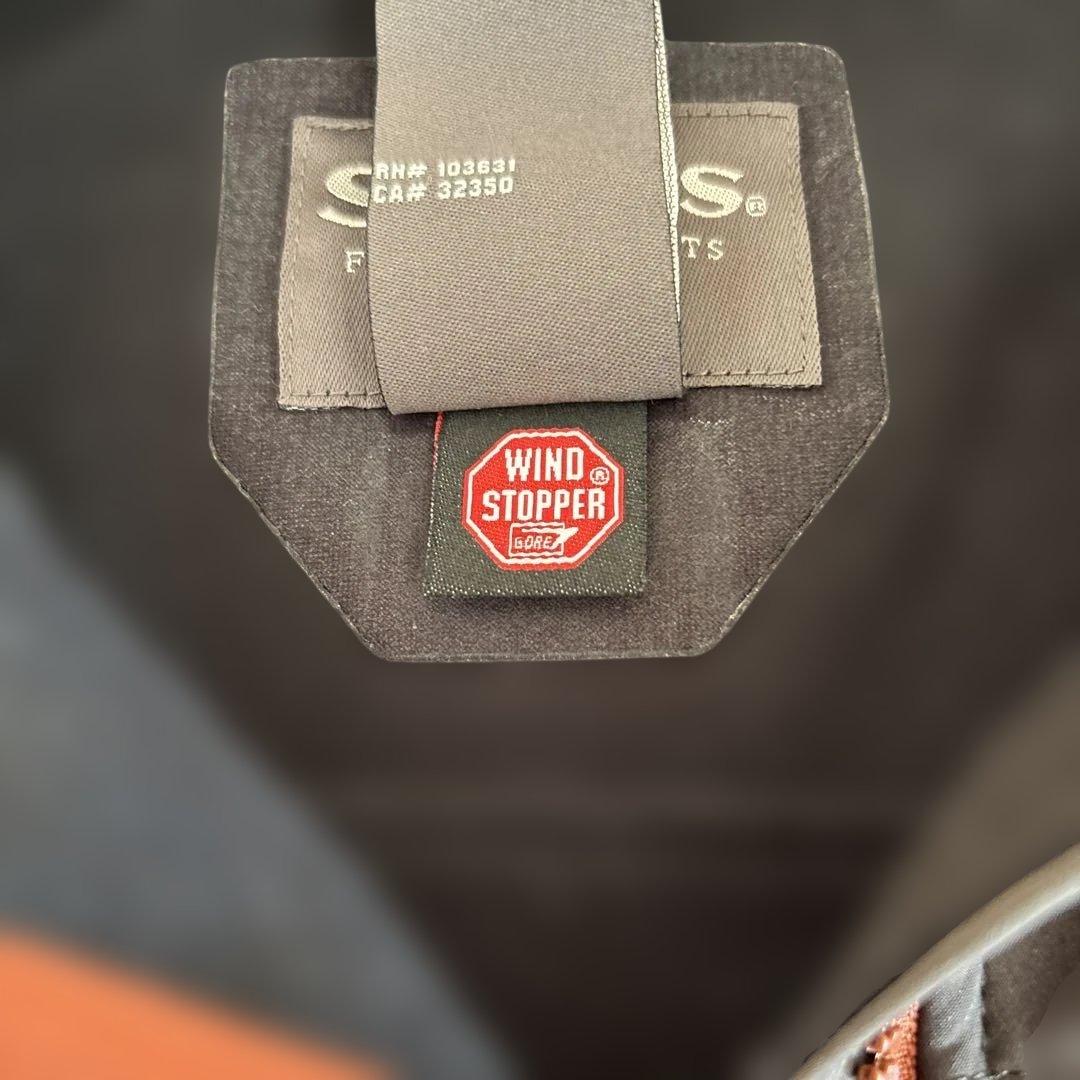 SIMMS フィッシングジャケット ウィンドストッパー付き(難あり)