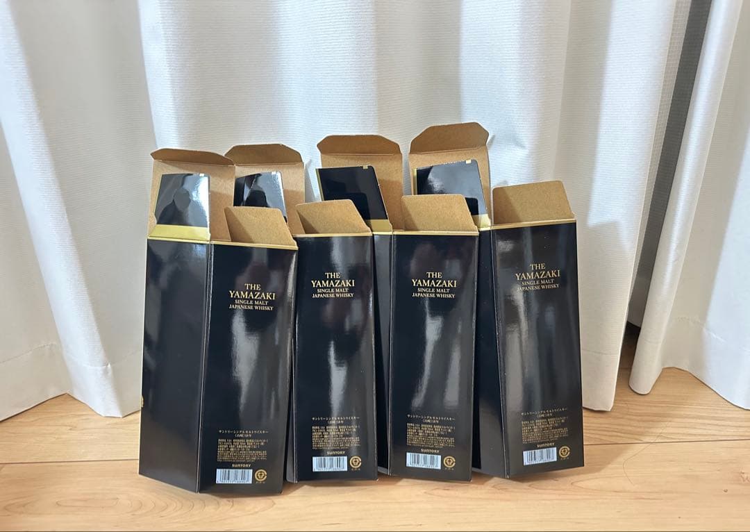 山崎18年　空箱のみ4個セット