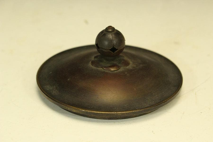 茶道具 鬼面風炉釜 平丸釜 718