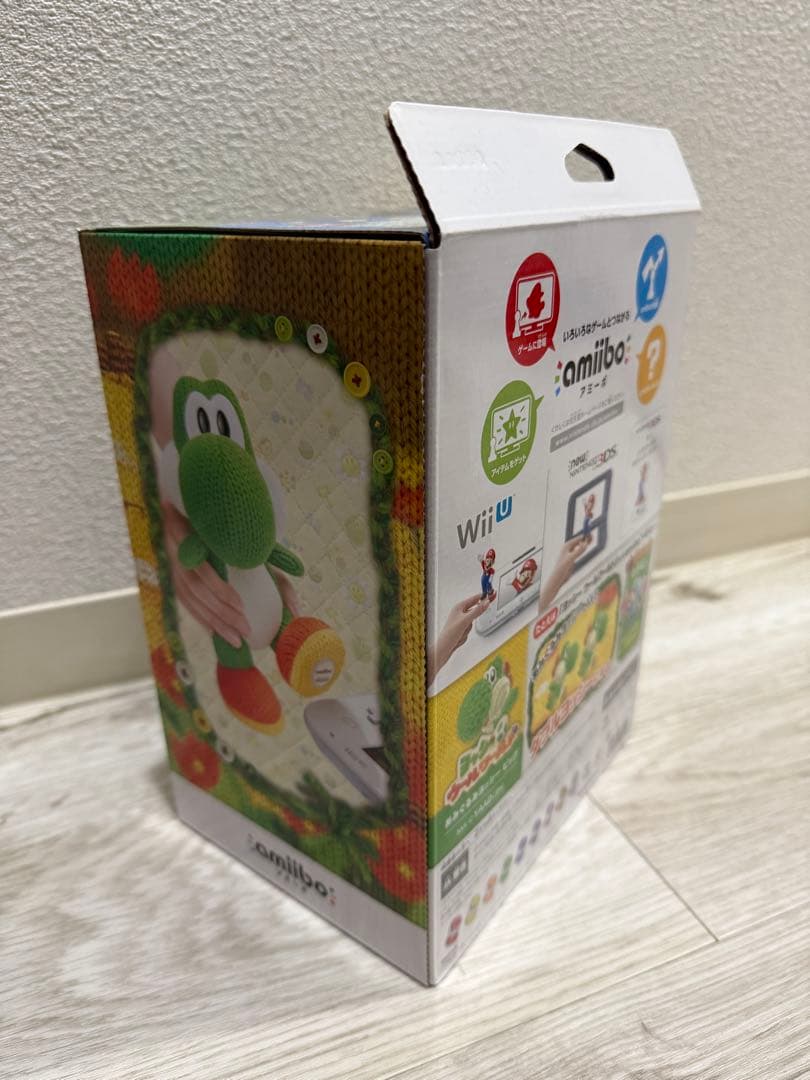 新品あみぐるみヨッシービッグ amiibo フィギュア