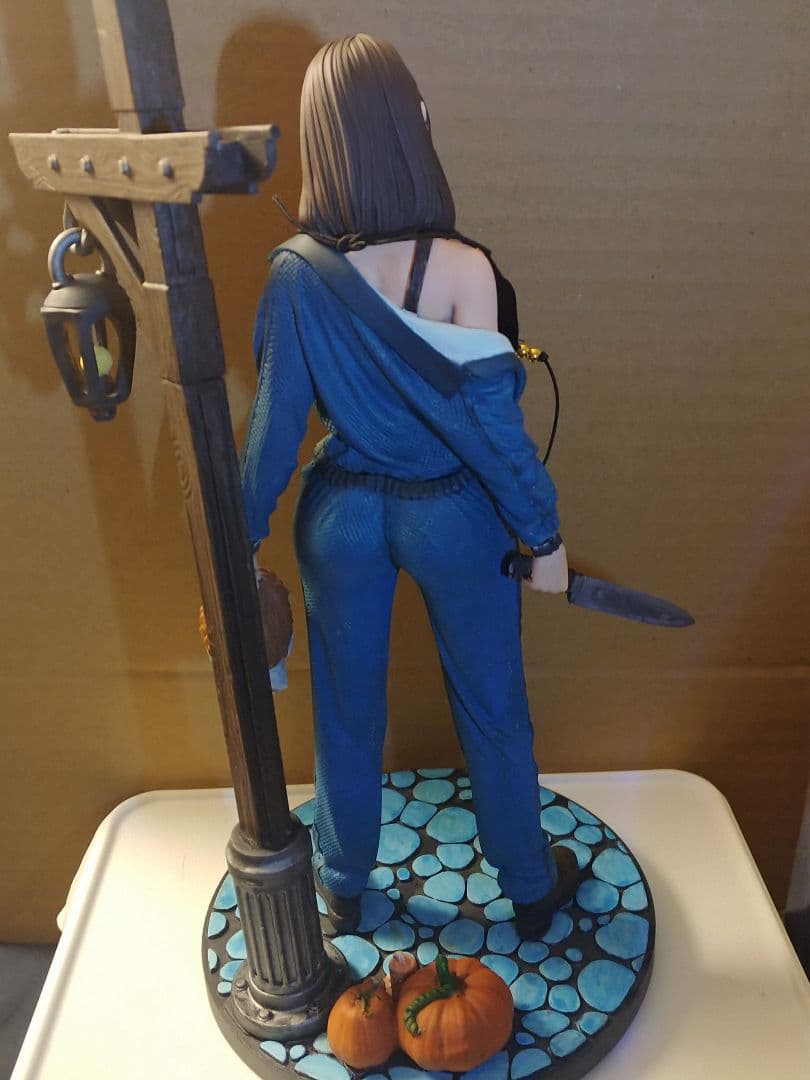 ハロウィン ブギーマン ガレージキットフィギュア 塗装済完成品 ホラー映画美少女